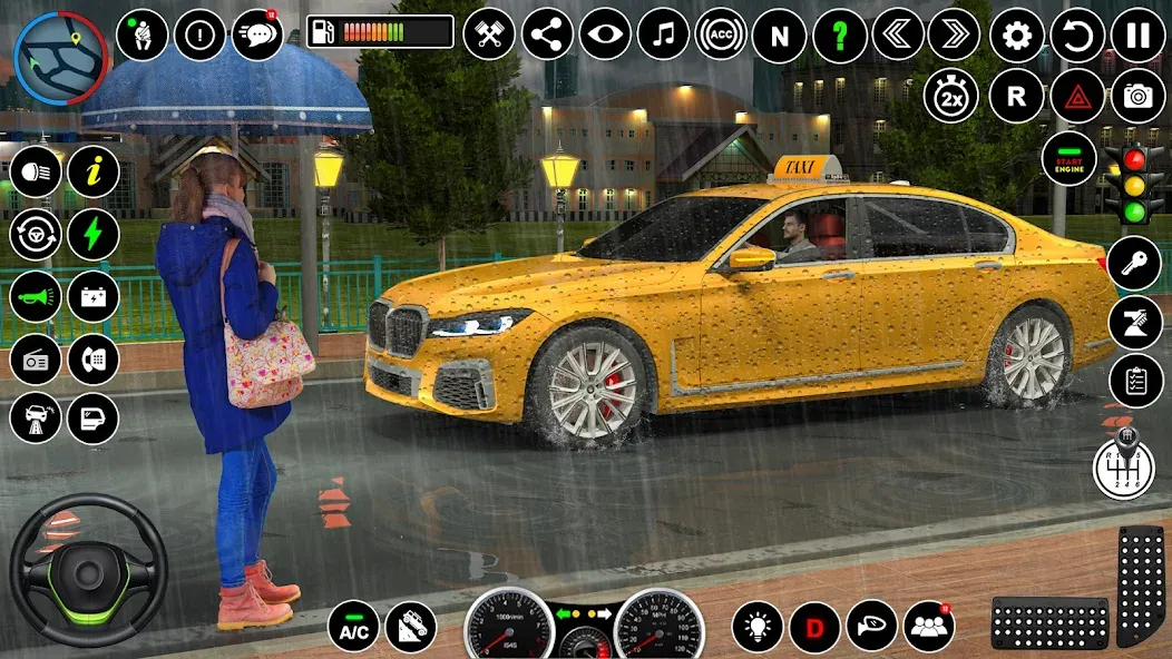 Взломанная Russian Taxi Driving Simulator  [МОД Много денег] — полная версия apk на Андроид screen 3