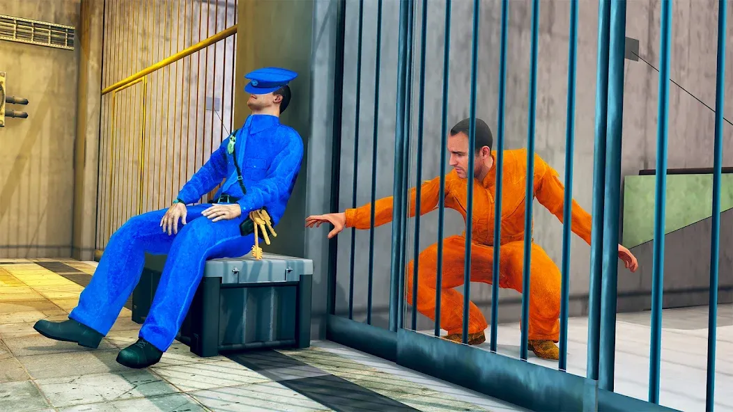 Взлом Prison Escape- Jail Break Game (Побег из тюрьмы 3D)  [МОД Все открыто] — стабильная версия apk на Андроид screen 1