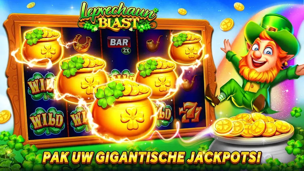 Скачать взлом Jackpot World™ — Slots Casino (Джекпот Ворлд)  [МОД Меню] — последняя версия apk на Андроид screen 1