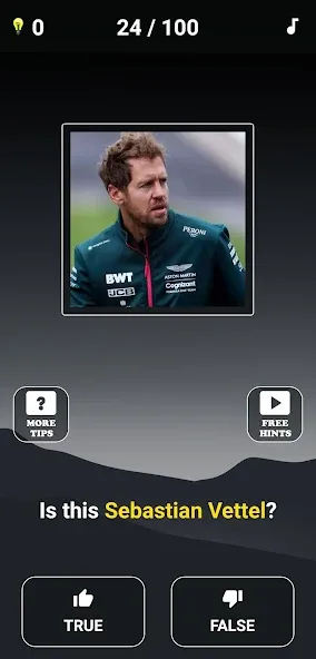 Скачать взломанную Formula 1:Guess F1 Driver Quiz  [МОД Много монет] — стабильная версия apk на Андроид screen 3