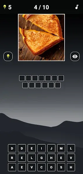 Взломанная Guess the Food: Food Quiz  [МОД Много монет] — последняя версия apk на Андроид screen 2