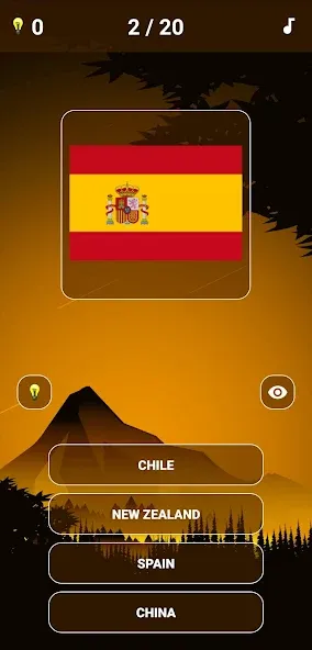 Скачать взлом Geography Quiz — World Flags 1  [МОД Menu] — стабильная версия apk на Андроид screen 1