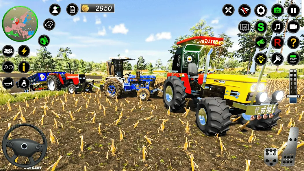 Взломанная Real Farmer Tractor Drive Game (Фармер Трактор 3Д Фермерские Игры)  [МОД Бесконечные монеты] — последняя версия apk на Андроид screen 4