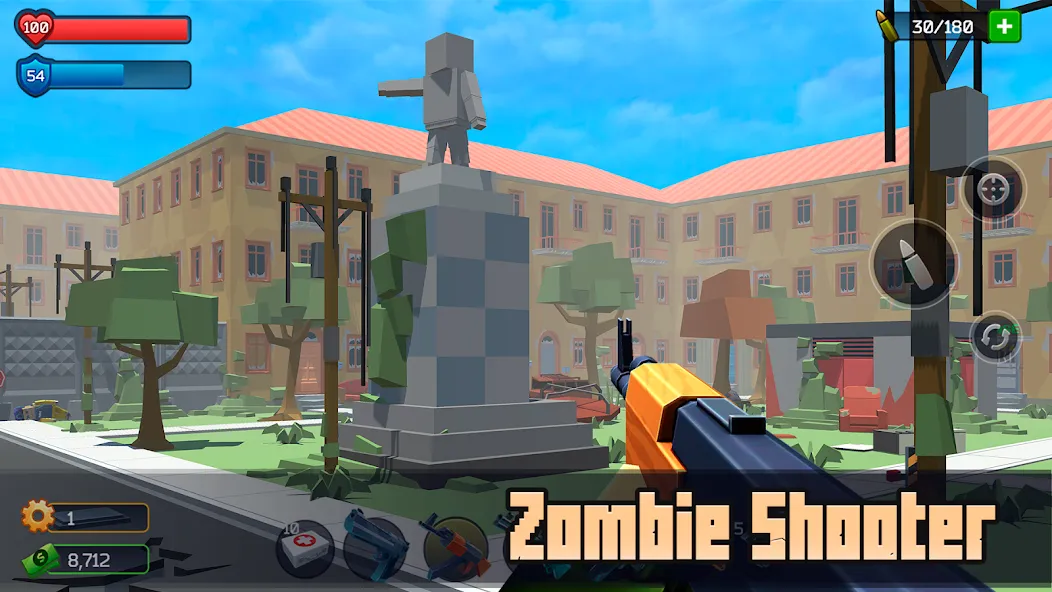 Взломанная Pixel Combat: Zombies Strike (Пиксельный бой)  [МОД Бесконечные монеты] — стабильная версия apk на Андроид screen 5