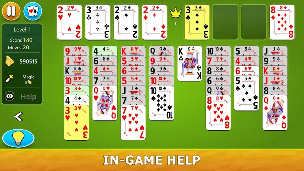 Взлом FreeCell Solitaire — Card Game  [МОД Много денег] — последняя версия apk на Андроид screen 5