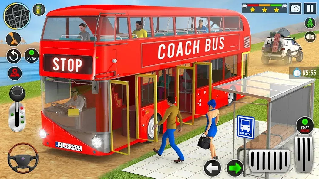 Взлом City Bus Simulator Bus Games (Сити Бас Симулятор Бас Игры)  [МОД Menu] — последняя версия apk на Андроид screen 3