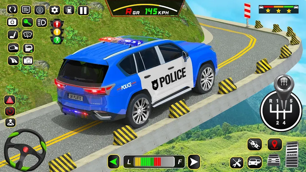 Взлом Police Car Driving School Game (Полицейская школа вождения автомобилей)  [МОД Бесконечные монеты] — последняя версия apk на Андроид screen 3