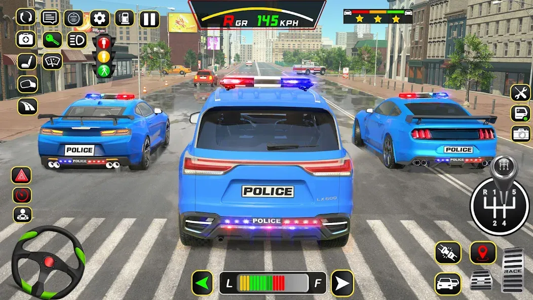 Взлом Police Car Driving School Game (Полицейская школа вождения автомобилей)  [МОД Бесконечные монеты] — последняя версия apk на Андроид screen 4