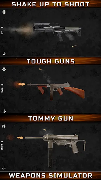 Скачать взлом Gun Simulator : Tough Guns  [МОД Все открыто] — последняя версия apk на Андроид screen 5