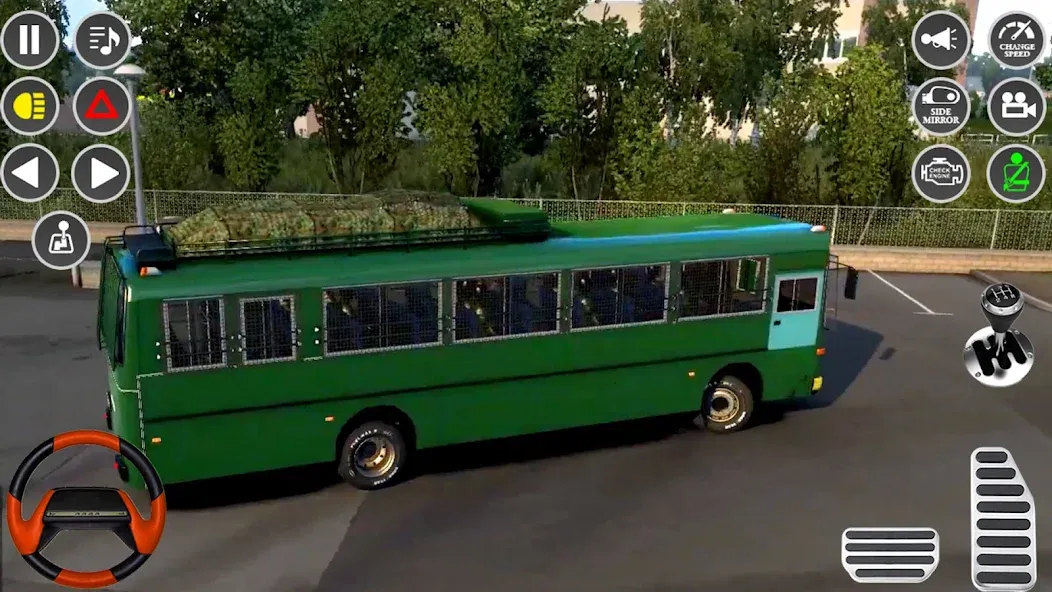 Взлом US Military Coach Simulator 3D  [МОД Unlimited Money] — стабильная версия apk на Андроид screen 4