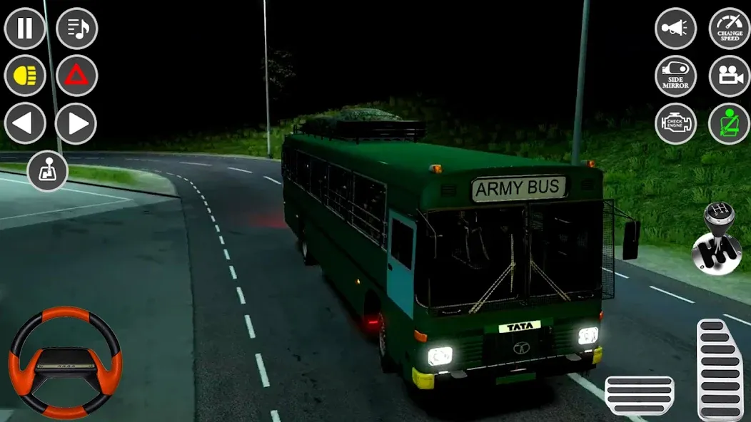 Взлом US Military Coach Simulator 3D  [МОД Unlimited Money] — стабильная версия apk на Андроид screen 5