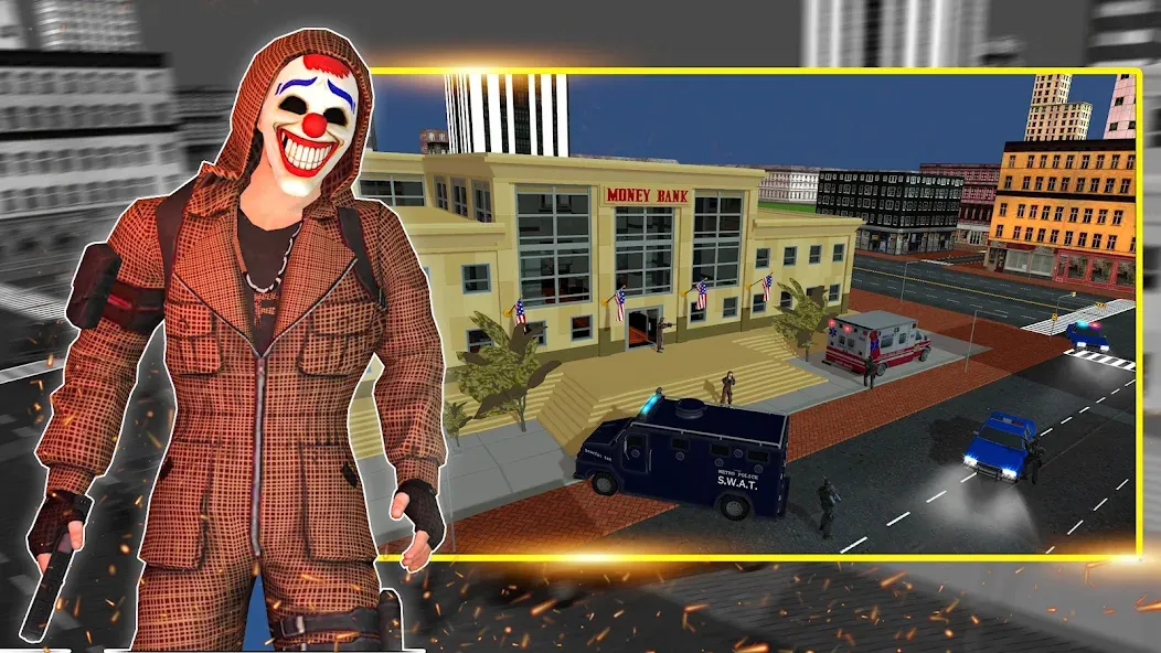 Скачать взлом Real Sneak Thief Simulator 3D  [МОД Mega Pack] — полная версия apk на Андроид screen 1