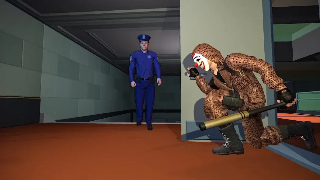 Скачать взлом Real Sneak Thief Simulator 3D  [МОД Mega Pack] — полная версия apk на Андроид screen 2