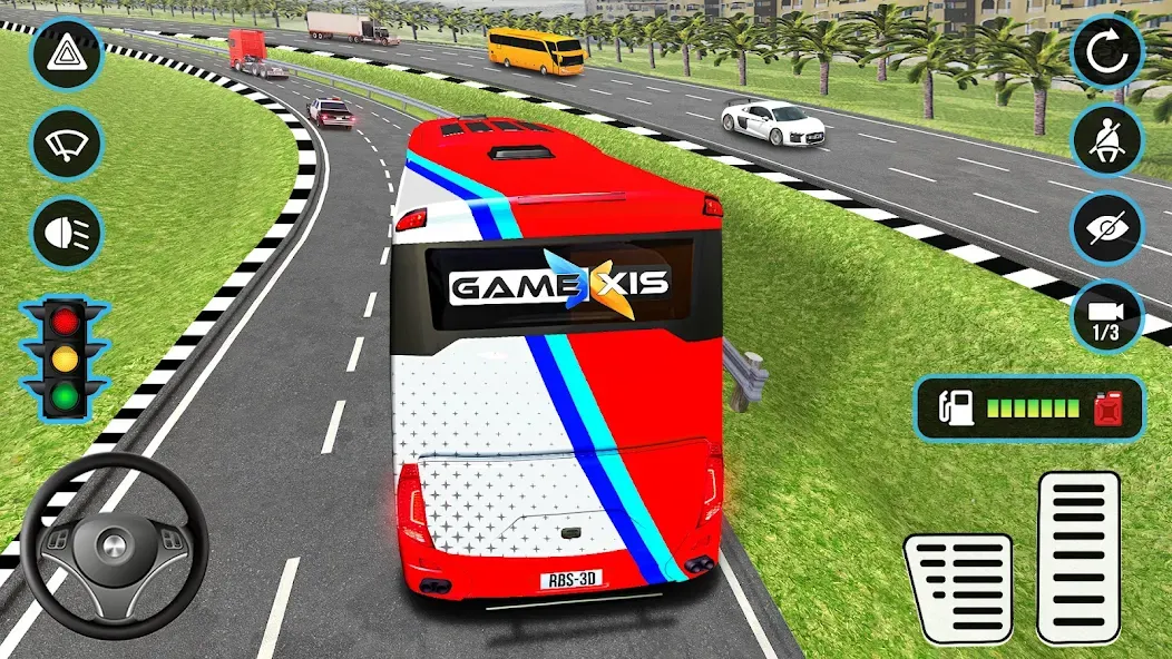 Скачать взлом Real Bus Simulator: WW BusTour (Риал Бас Симулятор)  [МОД Menu] — стабильная версия apk на Андроид screen 1