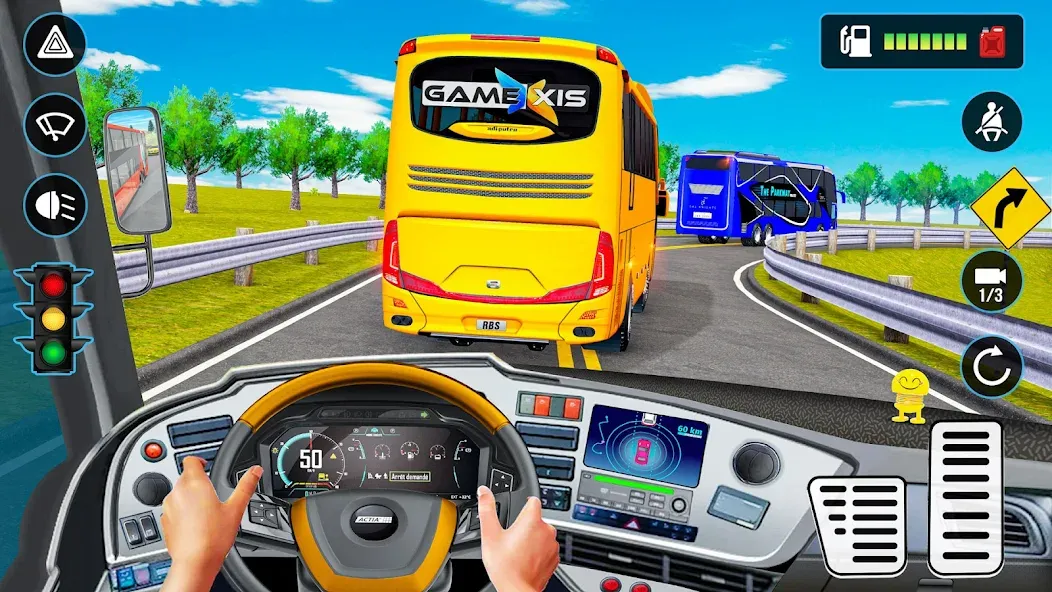 Скачать взлом Real Bus Simulator: WW BusTour (Риал Бас Симулятор)  [МОД Menu] — стабильная версия apk на Андроид screen 3