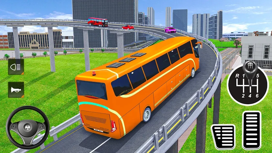 Скачать взлом Real Bus Simulator: WW BusTour (Риал Бас Симулятор)  [МОД Menu] — стабильная версия apk на Андроид screen 4