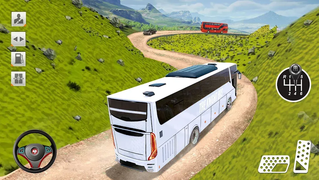 Скачать взломанную Modern Bus Simulator: Bus Game  [МОД Много денег] — полная версия apk на Андроид screen 1