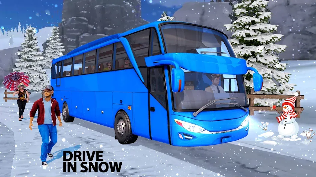 Скачать взломанную Modern Bus Simulator: Bus Game  [МОД Много денег] — полная версия apk на Андроид screen 2