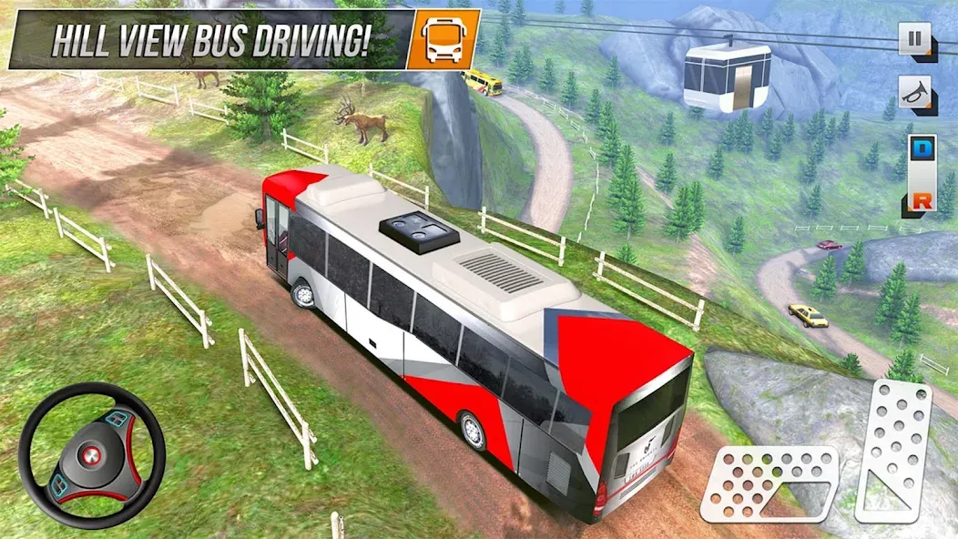 Скачать взломанную Modern Bus Simulator: Bus Game  [МОД Много денег] — полная версия apk на Андроид screen 5