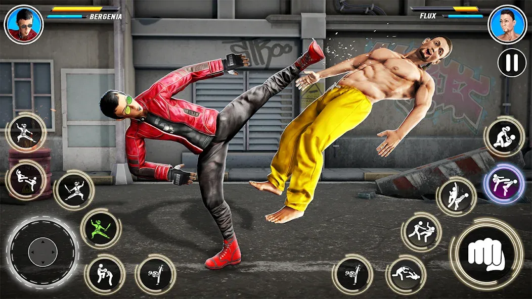 Взлом Kung Fu karate: Fighting Games  [МОД Menu] — стабильная версия apk на Андроид screen 1