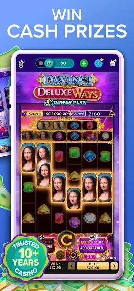 Взломанная High 5 Casino: Real Slot Games (Хай 5 Казино)  [МОД Меню] — полная версия apk на Андроид screen 2