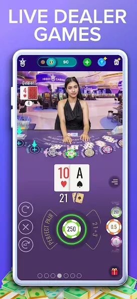 Взломанная High 5 Casino: Real Slot Games (Хай 5 Казино)  [МОД Меню] — полная версия apk на Андроид screen 4