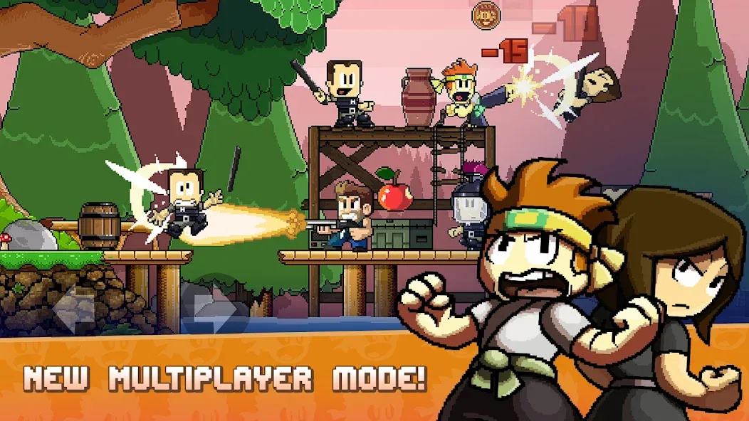 Скачать взлом Dan the Man: Action Platformer (Дэн зе Мэн)  [МОД Unlocked] — полная версия apk на Андроид screen 4