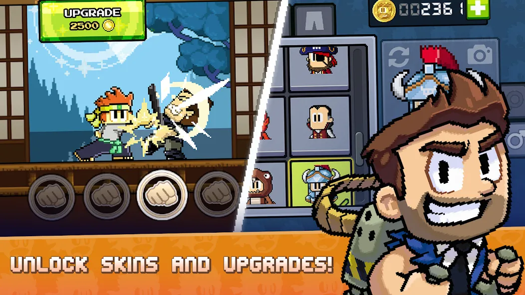 Скачать взлом Dan the Man: Action Platformer (Дэн зе Мэн)  [МОД Unlocked] — полная версия apk на Андроид screen 5