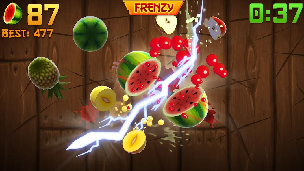 Скачать взлом Fruit Ninja® (Фрут Ниндзя)  [МОД Много монет] — стабильная версия apk на Андроид screen 1