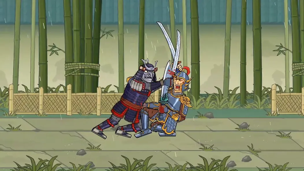 Взломанная Crazy Samurai (Крэйзи Самурай)  [МОД Меню] — полная версия apk на Андроид screen 2