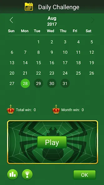 Взлом Spider Solitaire  [МОД Все открыто] — стабильная версия apk на Андроид screen 2