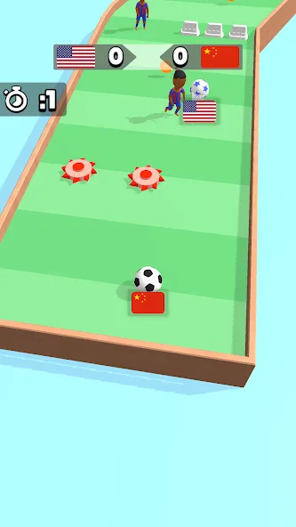 Взломанная Soccer Dash (окер Даш)  [МОД Много денег] — стабильная версия apk на Андроид screen 2