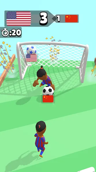 Взломанная Soccer Dash (окер Даш)  [МОД Много денег] — стабильная версия apk на Андроид screen 3