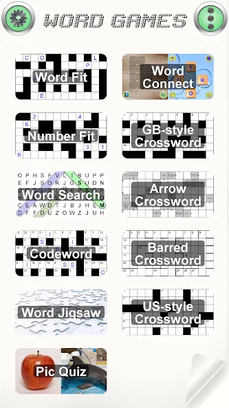 Скачать взломанную Word Games  [МОД Mega Pack] — стабильная версия apk на Андроид screen 1