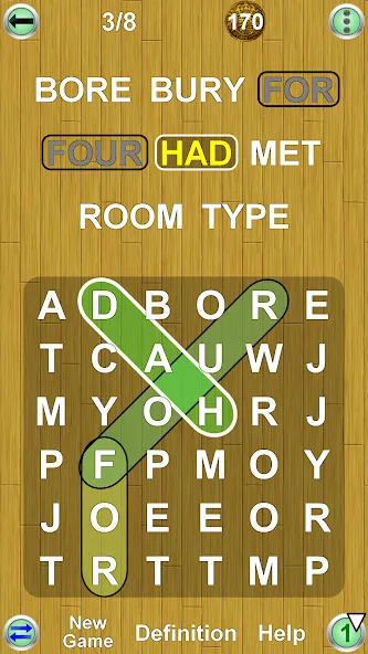 Скачать взломанную Word Games  [МОД Mega Pack] — стабильная версия apk на Андроид screen 2