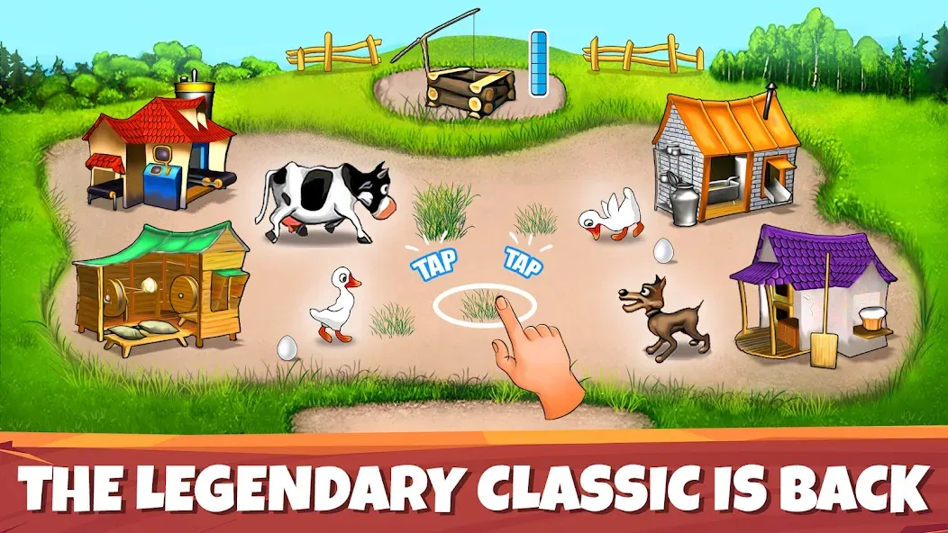 Взломанная Farm Frenzy：Legendary Classics  [МОД Unlimited Money] — последняя версия apk на Андроид screen 1