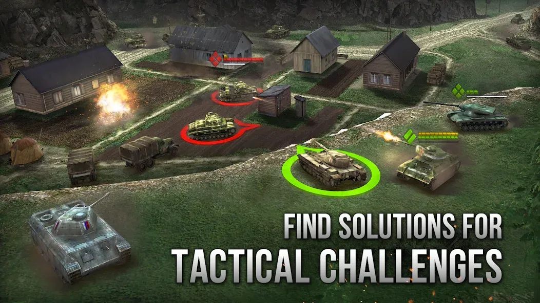 Взломанная Armor Age: WW2 tank strategy (Армор Эйдж)  [МОД Unlimited Money] — стабильная версия apk на Андроид screen 4