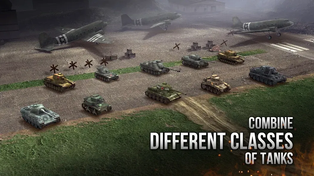 Взломанная Armor Age: WW2 tank strategy (Армор Эйдж)  [МОД Unlimited Money] — стабильная версия apk на Андроид screen 5