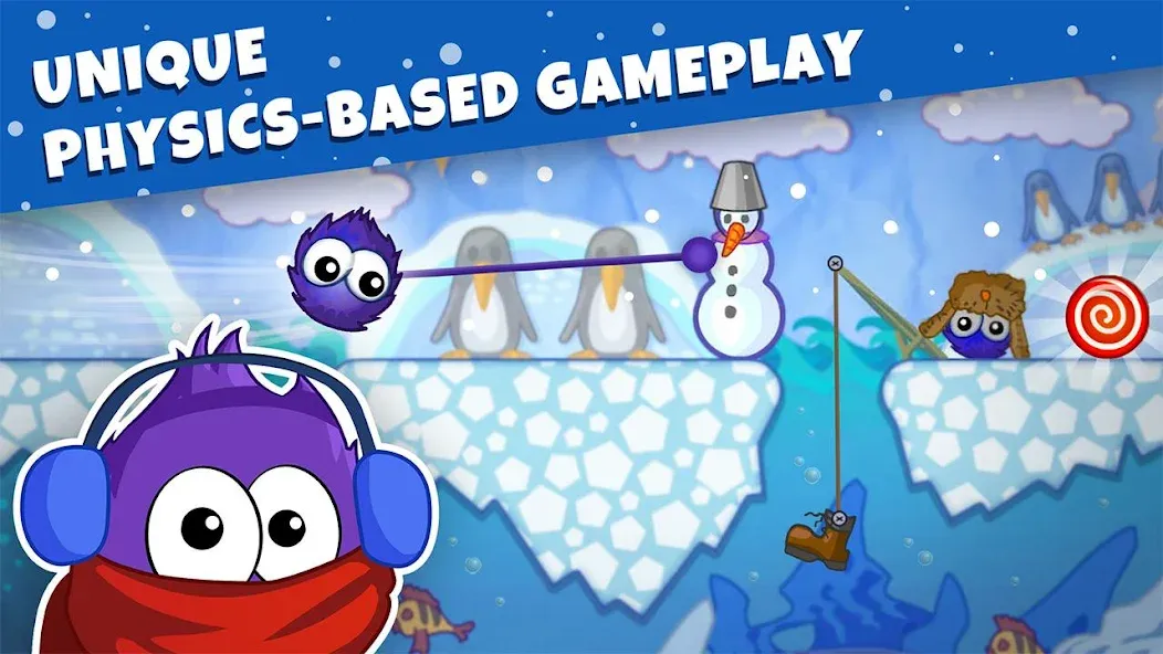 Взломанная Catch the Candy: Winter Story!  [МОД Меню] — полная версия apk на Андроид screen 2