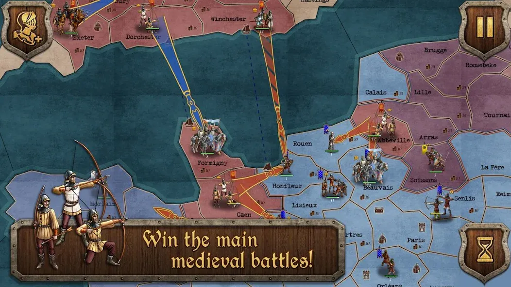 Скачать взлом S&T: Medieval Wars  [МОД Mega Pack] — стабильная версия apk на Андроид screen 1