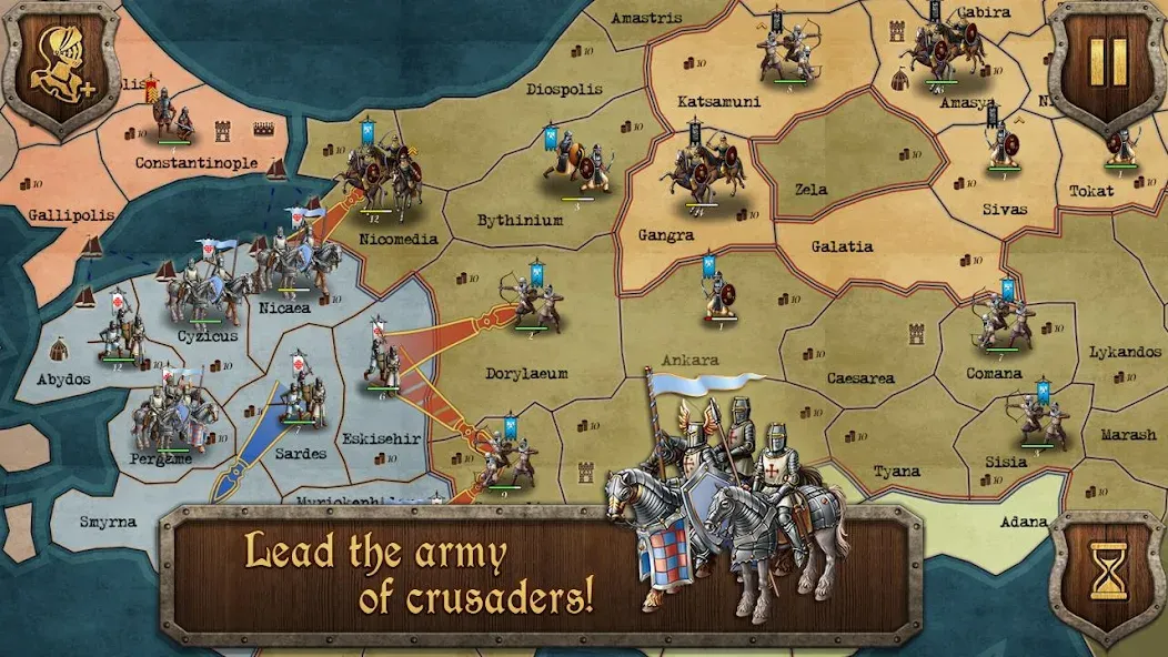 Скачать взлом S&T: Medieval Wars  [МОД Mega Pack] — стабильная версия apk на Андроид screen 2