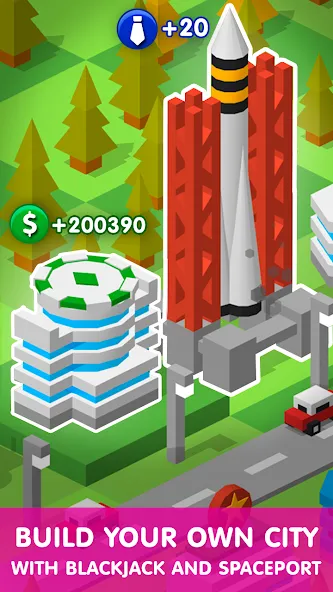 Взломанная Tap Tap: Idle City Builder Sim  [МОД Unlimited Money] — стабильная версия apk на Андроид screen 5