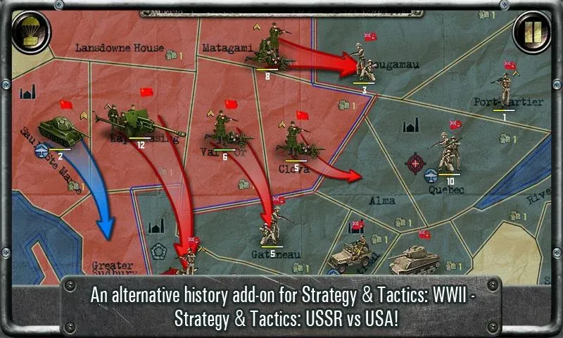 Взлом Strategy & Tactics－USSR vs USA  [МОД Бесконечные монеты] — стабильная версия apk на Андроид screen 1