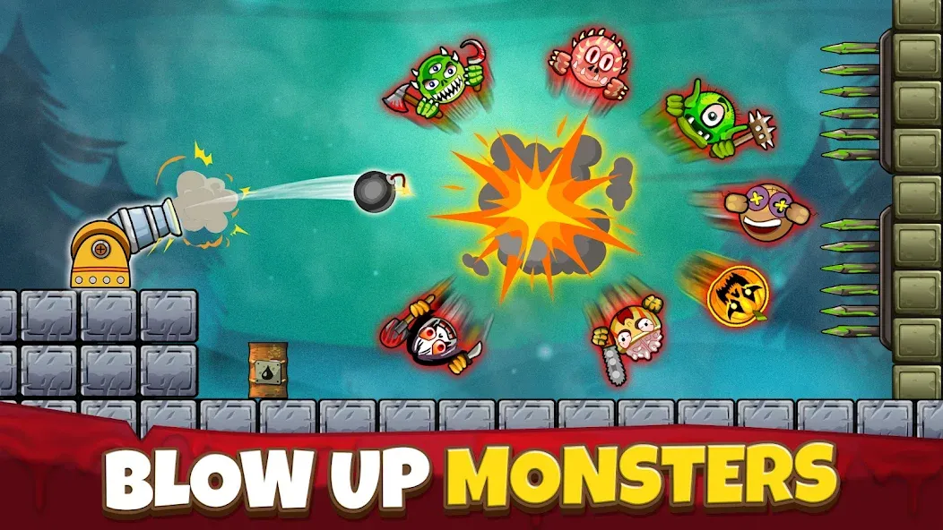 Скачать взлом Crush the Monsters：Foul Puzzle  [МОД Menu] — полная версия apk на Андроид screen 1