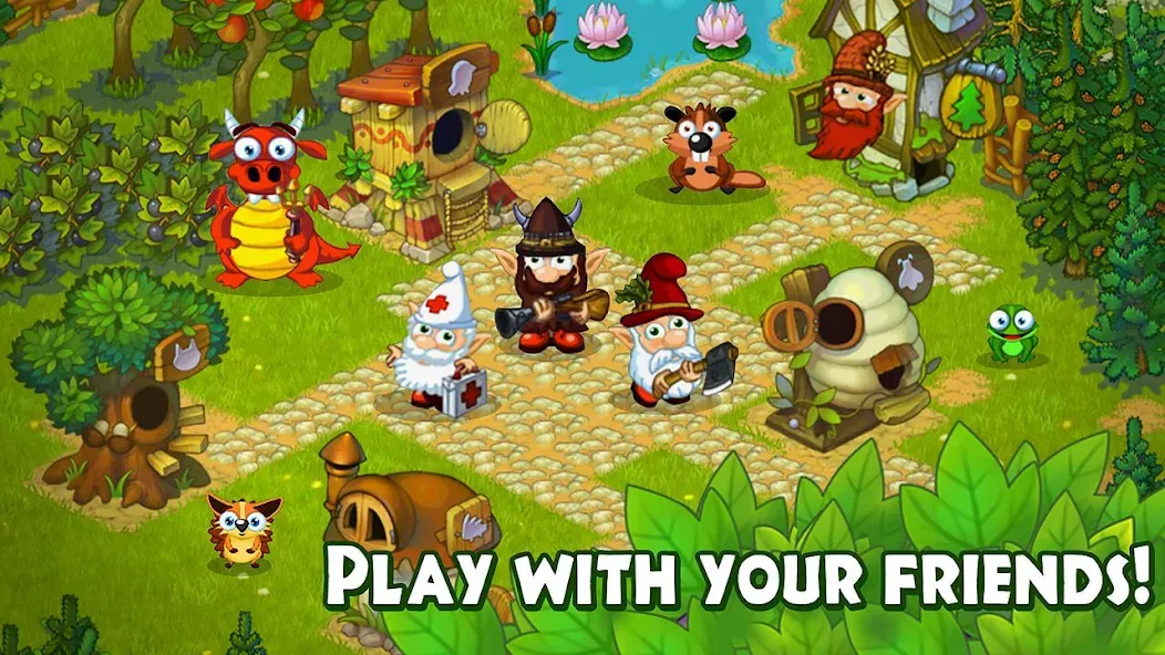 Скачать взломанную Animal Village: Forest Ranch  [МОД Mega Pack] — полная версия apk на Андроид screen 5