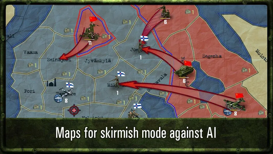 Скачать взломанную Strategy & Tactics: WW2  [МОД Бесконечные деньги] — полная версия apk на Андроид screen 5