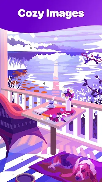 Скачать взлом Hey Color Paint by Number Art  [МОД Все открыто] — стабильная версия apk на Андроид screen 4