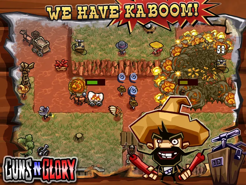 Скачать взломанную Guns'n'Glory  [МОД Бесконечные монеты] — полная версия apk на Андроид screen 5