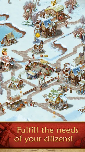 Скачать взлом Townsmen  [МОД Бесконечные монеты] — последняя версия apk на Андроид screen 3