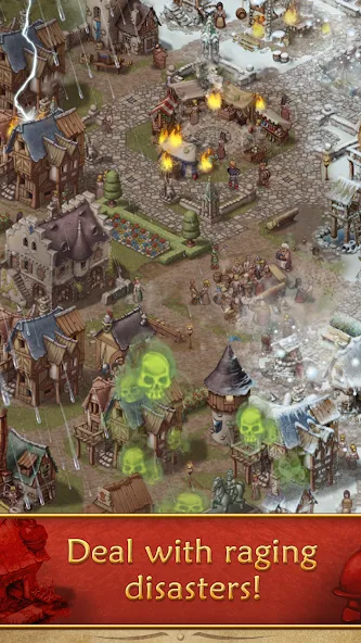 Скачать взлом Townsmen  [МОД Бесконечные монеты] — последняя версия apk на Андроид screen 5